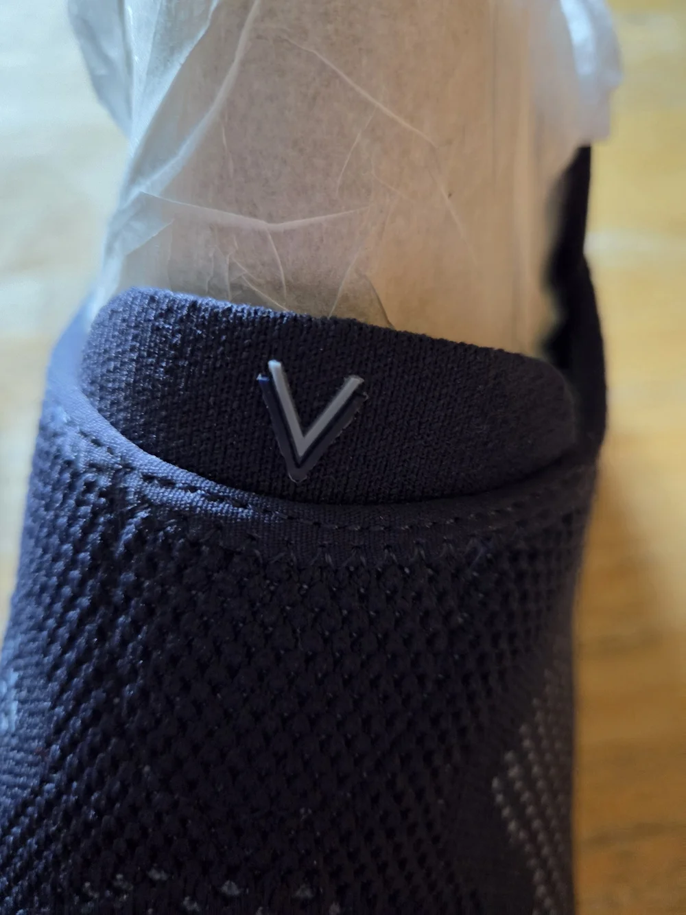 Vionic Men’s Black Slip-On Knit Sneakers